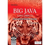 Big Java Early Objects 5Th Edition