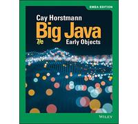 Big Java: Early Objects, EMEA Edition