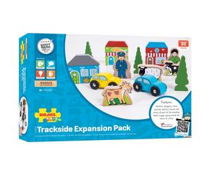 Big Jigs Wooden Rail - Trackside Accessory Pack