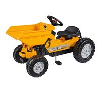 BIG Jim Dumper Children's Dumper Toy Vehicle, 3-Way Adjustable Seat, Weatherproof Plastic Material, Spoke Steering Wheel with Adjustable Horn, for Children from 3 Years