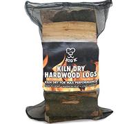 Big K 7kg Kiln-Dried Hardwood Fire Logs, Fire Pit & BBQ Accessories | Long-Burning Kindling Wood for Pizza Ovens, Fire Pits, Smokers & Chimineas | Outdoor Fire Pit/BBQ Accessories, Logs for Fireplace