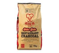 Big K Chilla-Grilla Restaurant Grade Charcoal | | Lump Wood Charcoal | Authentic BBQ Taste | 12 Kg Bag