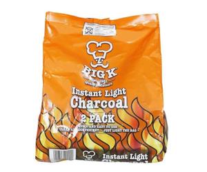Big K KD10052 Instant Light Charcoal