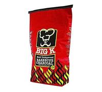 Big K Lumpwood Charcoal | Authentic Barbecue Taste | Ideal For Outdoor Barbeque Grill or Camping BBQs | 10kg