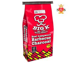 Big K Lumpwood Charcoal FSC, 5kg Bag BBQ Charcoal