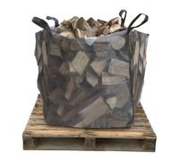 Big K Products Kiln Dried Hardwood Logs In A Bulk Bag, Approximately 300Kg Per Bag, Lgbulkkd-Bq-2Pk, 2 X 300Kg Bulk Bags