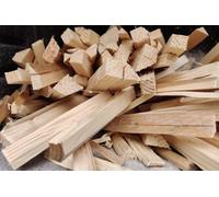 Big K Products Kiln Dried Recycled Wood Kindling, Small 1.5Kg Bags, Extremely Dry & Reliable Kw02-Bq-2Pk, 2 X 1.5Kg Bags