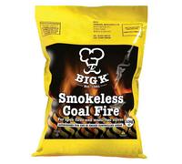 Big K Products Smokeless Coal Scf10-Bq, 1 X 10Kg Bag, 5 To 6 Hour Burn Time For Open Fires & Multi-Fuel Stoves