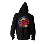 Big Kahuna Burger Fiction Movie Pulp Men's Zip Hoodie - Black - M