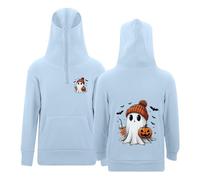 Big Kid Halloween Outfit Girls on The Run Hoodie Youth Hoodie Sweatshirt, Boys Girls Hooded, Hoodies for Teen Fashion Fleece Pullover Tops Kids Clothes Boys Large Sweatshirts (Light Blue, 9-10 Years)