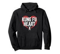 Big Kung Fu Heart Pullover Hoodie