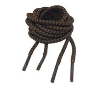 Big Laces Round Bootlaces 4mm wide (Black Brown,110cm)