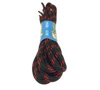 Big Laces Round Bootlaces 4mm wide (Black Red,180cm)