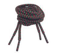 Big Laces Round Bootlaces 4mm wide (Green Red Black,140cm)