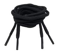 Big Laces Round Shoelaces 5mm wide (Black,90cm)