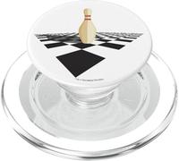 Big Lebowski Bowling Pin Checkered Floor PopSockets PopGrip for MagSafe