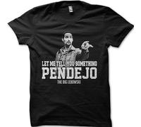 Big Lebowski Jesus Quintana Pendejo Dude Funny Cotton Men T Shirt Black