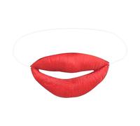 Big Lips Prank Toy - Latex Red Sausage Mouth | Red Lips Prank Stuff Cosplay Accessories, Funny Face Cover Gag Accessories For Cosplay & April Fools | Thick Vinyl Lip P