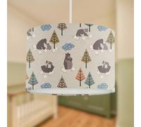 Big Little Bedrooms Bear Hug Children's Lampshade - 40cm Dia x 25cm High - Lamp Base