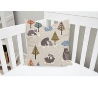 Big Little Bedrooms Bear Hug Cushion Cover - 18" square