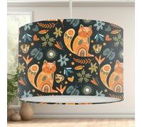 Big Little Bedrooms Boho Cats Lampshade - 40cm Dia x 25cm High - Ceiling
