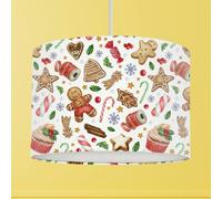 Big Little Bedrooms Christmas Charms Lampshade - 25cm Dia x 19cm High - Lamp Base