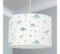 Big Little Bedrooms Dinosaurs Lampshade, Blue - Ceiling - 30cm