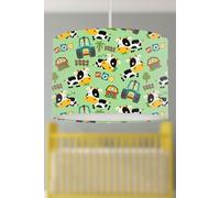Big Little Bedrooms Farmyard Lampshade | Size: 40 cm diameter x 25 cm high Big Little Bedrooms Multicolor 40 cm diameter x 25 cm high