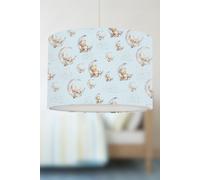 Big Little Bedrooms Men's Bedtime for Bunny & Bear Lampshade Blue | Size: 25 cm diameter x 19 cm high Big Little Bedrooms Blue 25 cm diameter x 19 cm high