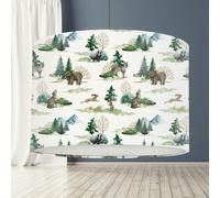 Big Little Bedrooms Wild Forest Animals Lampshade - Lamp Base - 25cm