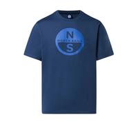 Big Logo Cotton T-shirt - male - North Sails - T-Shirts - Blue - 2XL - Tops 2XL