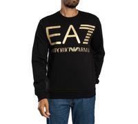 Big Logo Graphic Sweatshirt Black/Gold M