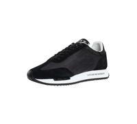 Big Logo Mesh Trainers Black/White 10 UK