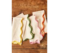 Big Love Neat Napkins, Set of 4, Mixed Colour, 45cm Jamie Oliver Cream One Size