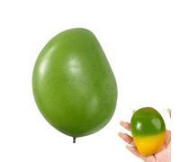 Big Mango Fruit Squeeze, TPR Low Rising Squishies Sensory Fidget Toy for Anxiety, Color-Changing Fruits Squeeze for Adults Relaxation