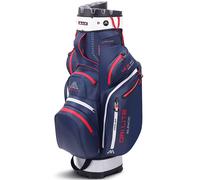 BIG MAX 2024 DRILITE SILENCIO 2 GOLF CART TROLLEY BAG - NAVY / SILVER / RED