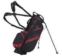 BIG MAX 2026 AQUA EIGHT H STAND BAG - BLACK / RED