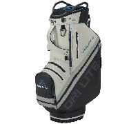 BIG MAX 2026 DRILITE TOUR 2 GOLF CART TROLLEY BAG - BLACK / OFF WHITE / BLUE