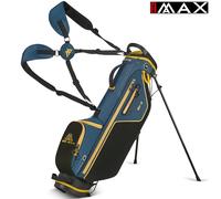 BIG MAX 2026 HEAVEN SIX G LIGHTWEIGHT GOLF CARRY STAND BAG - NAVY / RAY FLOWER