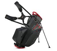 Big Max Aqua Hybrid 4 Golf Stand Bag - Black / Charcoal / Red