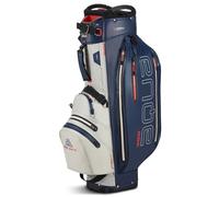 Big Max Aqua Sport 360 Waterproof Golf Cart Bag - Off White/Navy/Red