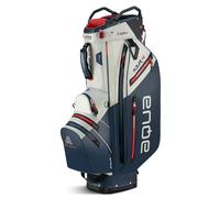 BIG MAX 2024 AQUA TOUR 4 GOLF CART TROLLEY BAG - OFF WHITE / NAVY / RED
