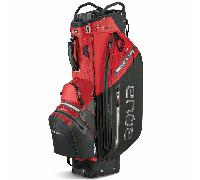 BIG MAX AQUA TOUR 4 GOLF CART TROLLEY BAG - RED / BLACK +FREE GIFT