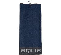 BIG MAX AQUA TOUR TRI FOLD TOWEL - NAVY / CHARCOAL