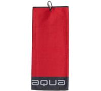 BIG MAX AQUA TOUR TRI FOLD TOWEL - RED / CHARCOAL