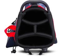 Big Max Dri Lite Seven G Golf Stand Bag - White Navy Red