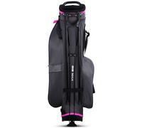 Big Max Dri Lite Seven G Golf Stand Bag - Charcoal Silver Fucsia