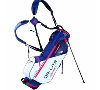 Big Max Dri Lite Seven G Golf Stand Bag - White Navy Red