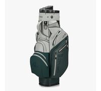 BIG MAX Dri Lite Silencio 3 Cart Bag - Water-Repellent Golf Bag (Forest Green/Off-White)