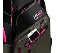 Big Max Dri Lite Silencio 3 Charcoal/Black/Fuchsia Golf Cart Bag